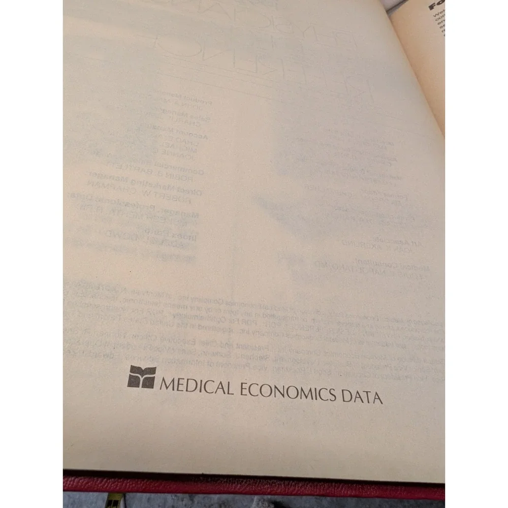 1992 Physicians' Desk Reference PDR 46 Edition